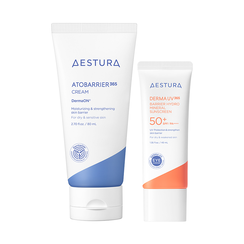 AESTURA ATOBARRIER CREAM & DERMA SUN DUO