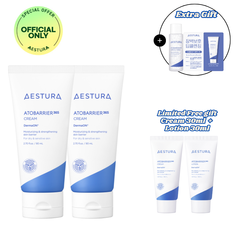 AESTURA Atobarrier365 Cream 80ml Duo set