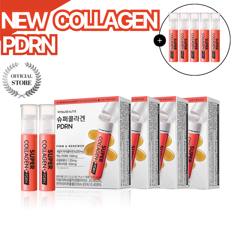 NEW VITALBEAUTIE Super Collagen PDRN 28ea+5ea