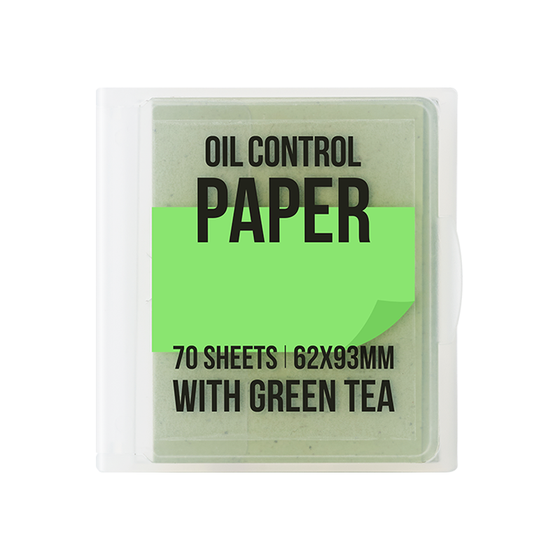 AMORE BASIC Green Tea Oil Control Paper 70 Sheets for Face