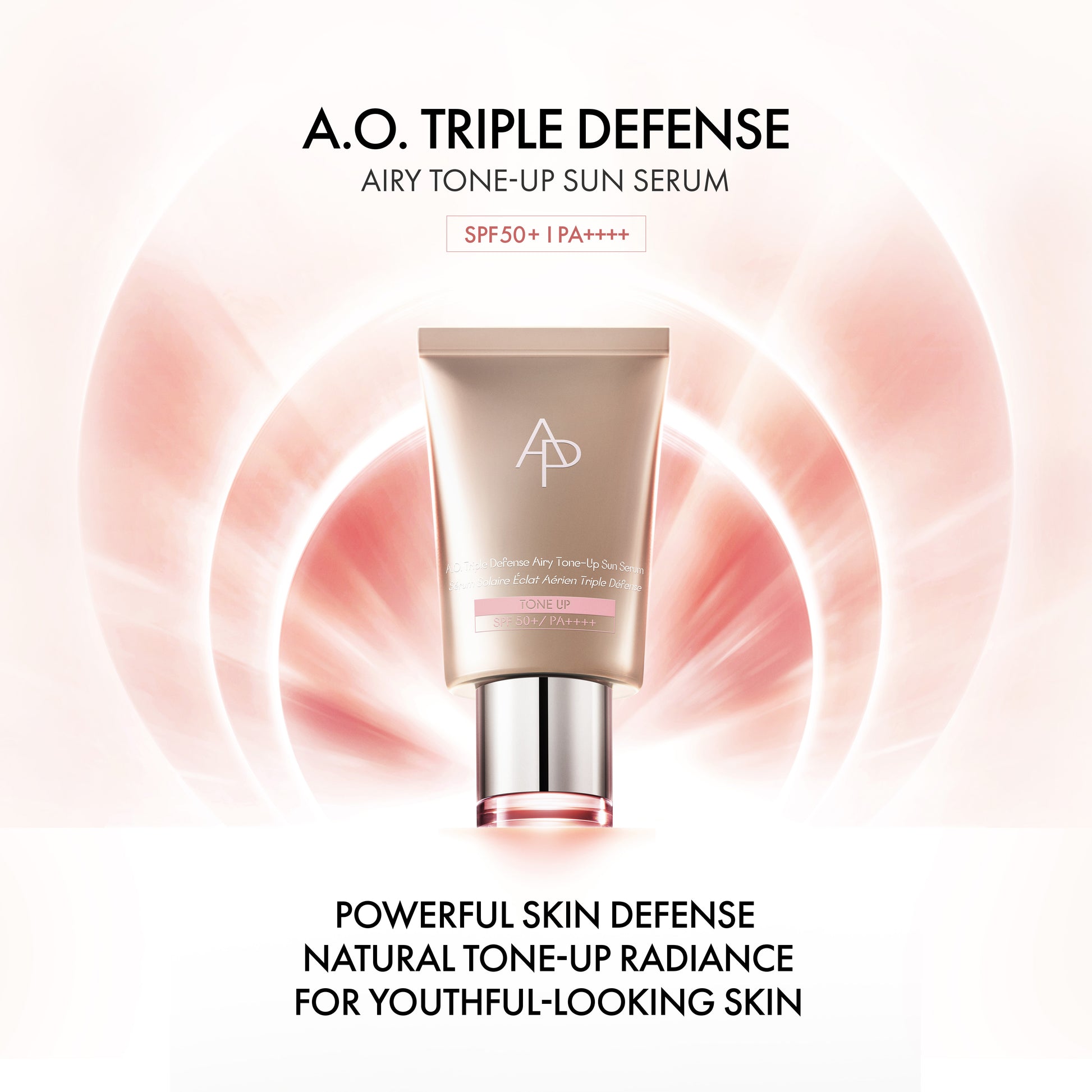 AP BEAUTY A.O.トリプルディフェンス エアリートーンアップサンセラム