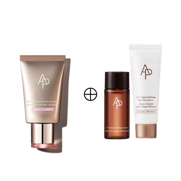 AP BEAUTY A.O.トリプルディフェンス エアリートーンアップサンセラム