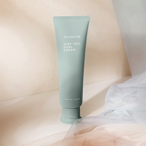 [Hair Perm Solution Bundle ] AYUNCHE Airy Veil Curl Cream 150ml, Volume Fixer 150ml