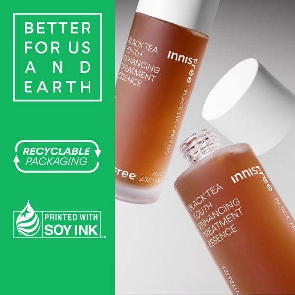 Innisfree Black tea treatment essence 75ML Amore Mall