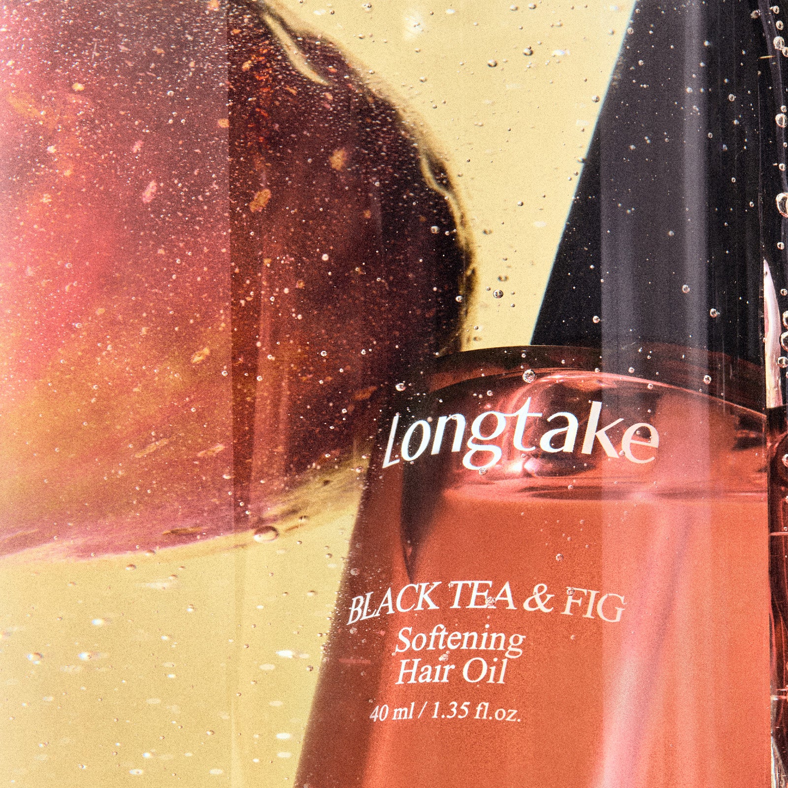 [NEW]Longtake Black tea & fig softening hair oil 40ML