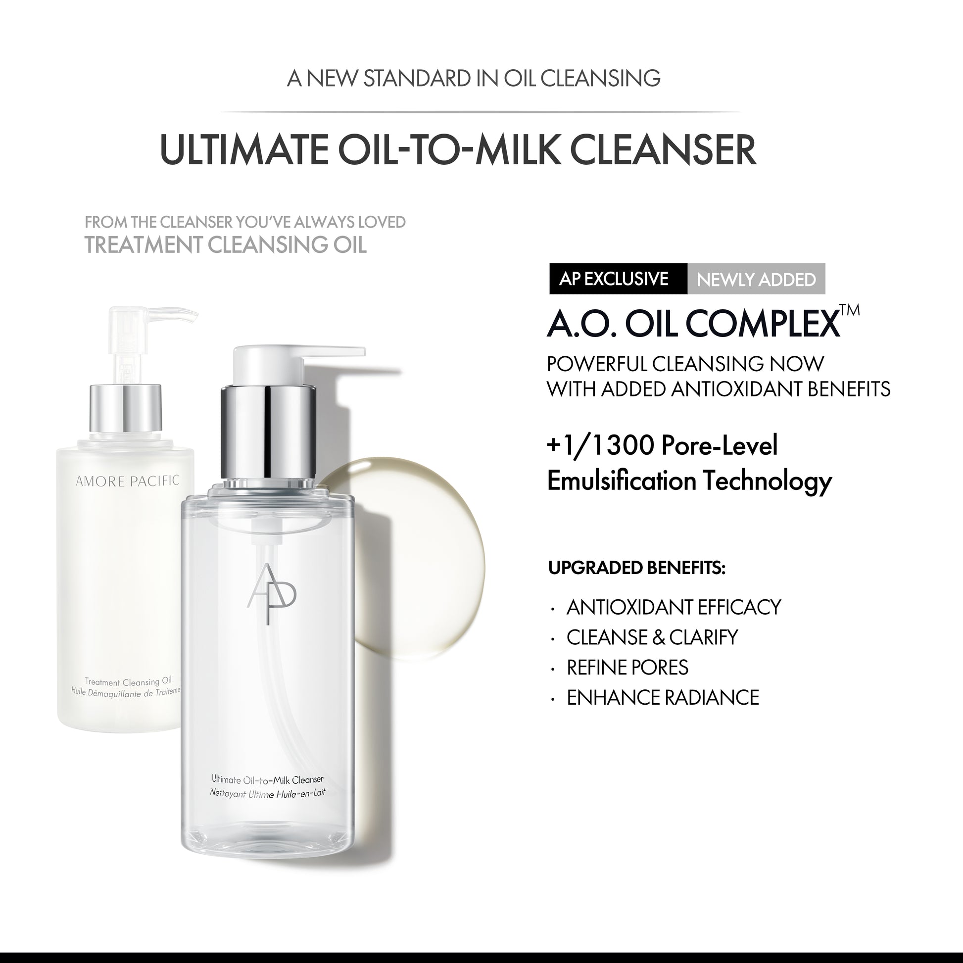 AP BEAUTY Ultimate Oil to Milk Cleanser