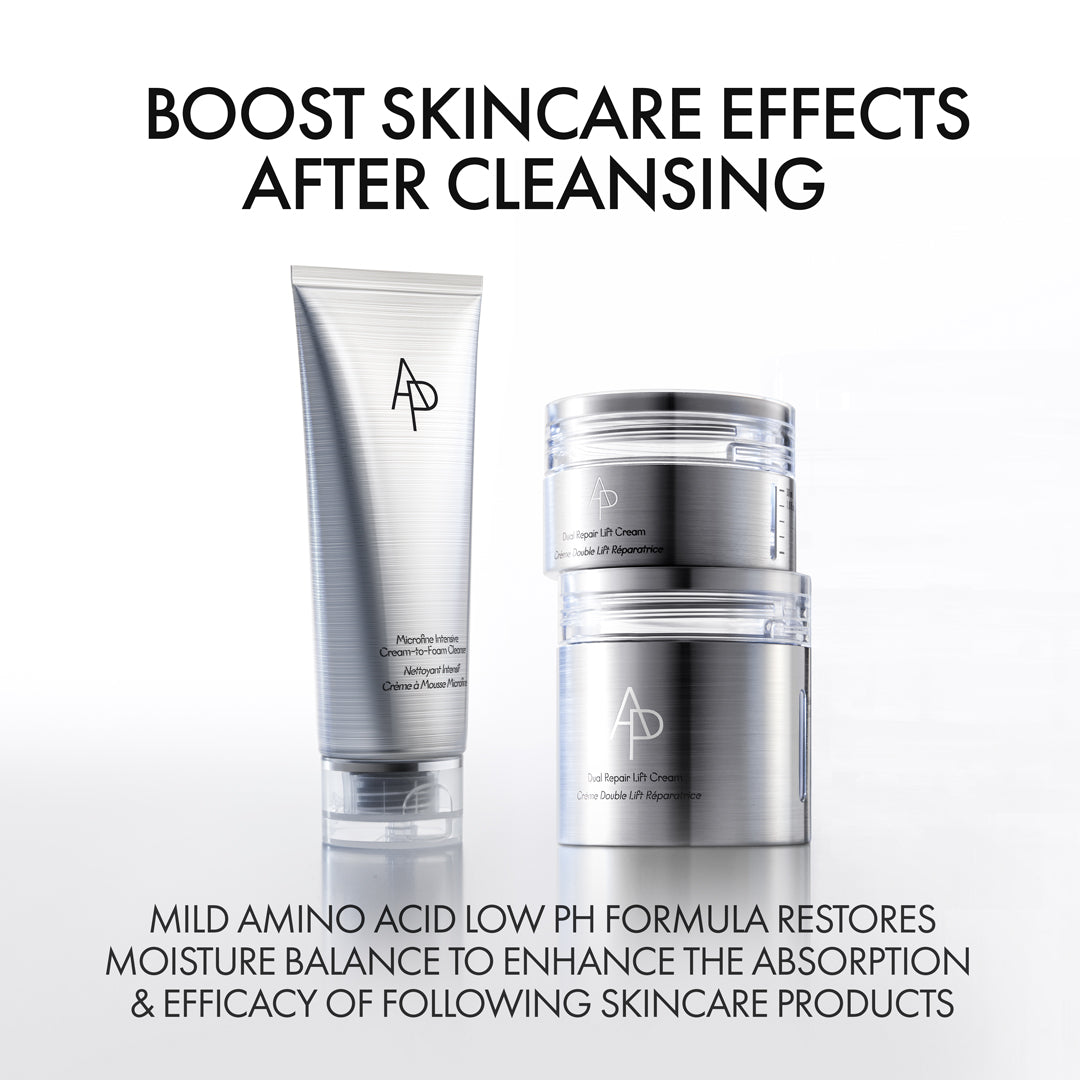 AP BEAUTY Microfine intensive cream-to-foam cleanser