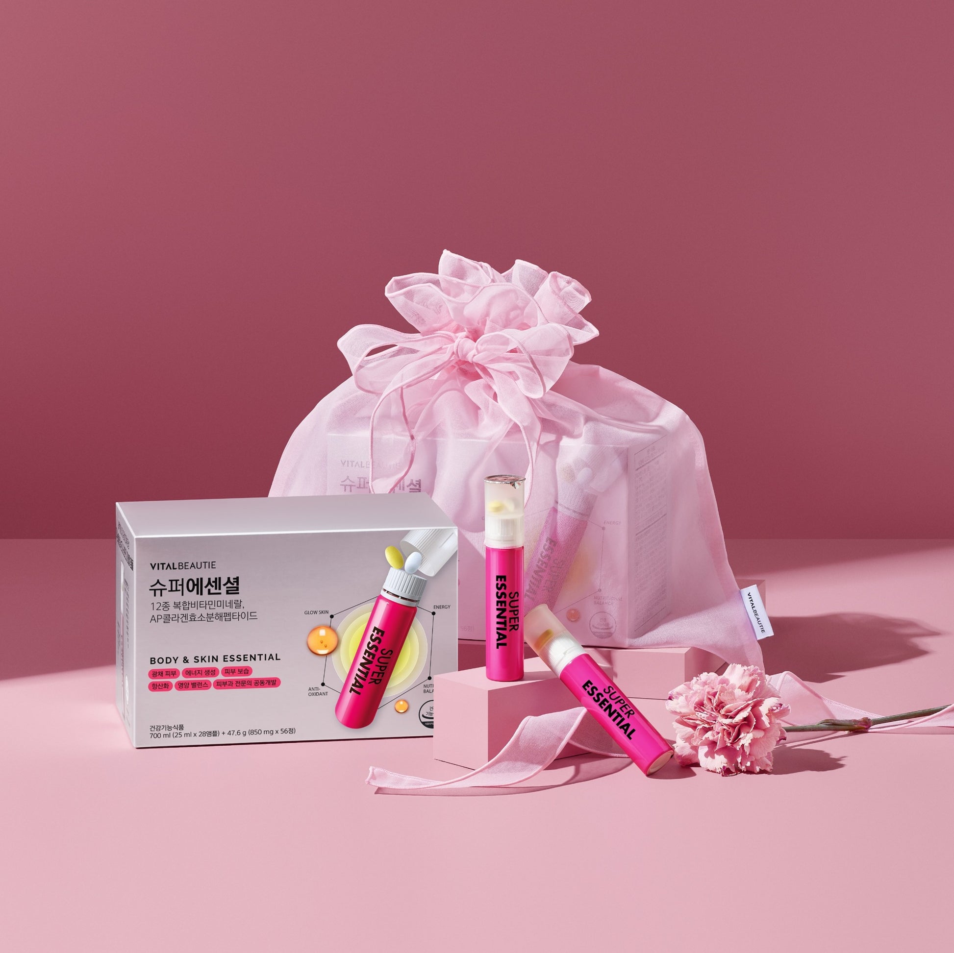 [COLLAGEN&VITAMIN]VITALBEAUTIE Super Essential 28days(+5days gift)