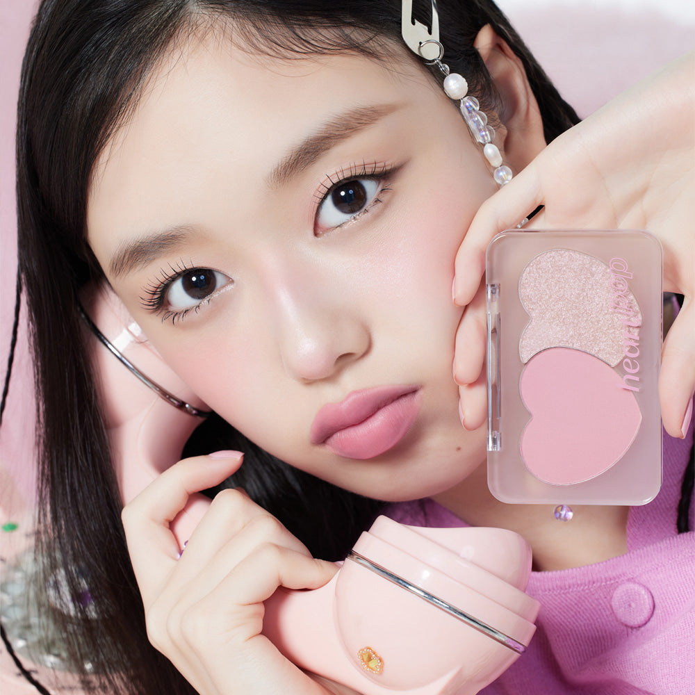 ETUDE Dear My Bestie Heart Pop Duo Blusher Dear My Pink