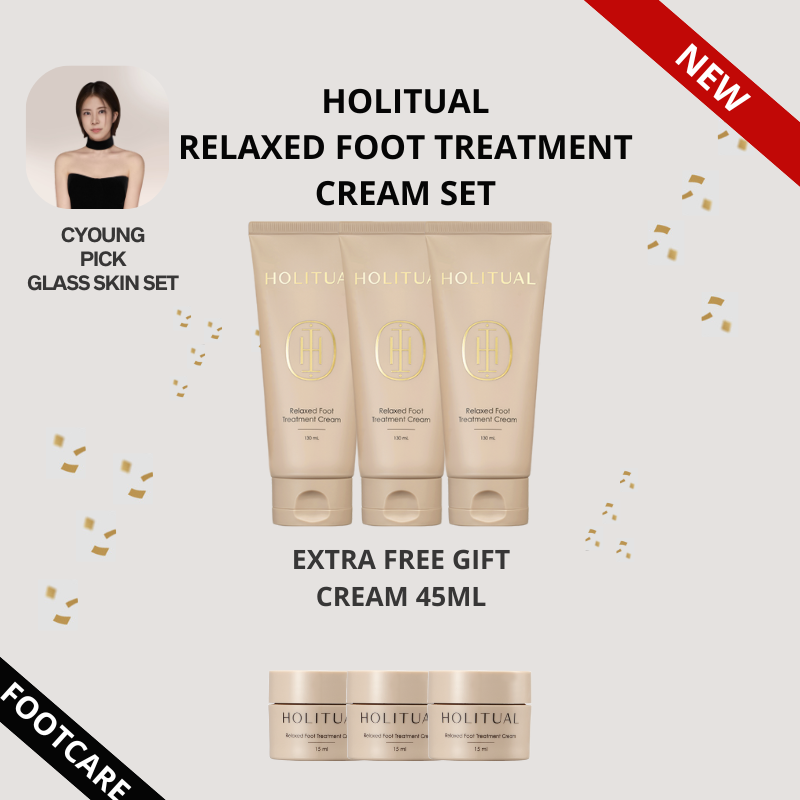 Holitual Relaxed Foot Treatment Cream Set