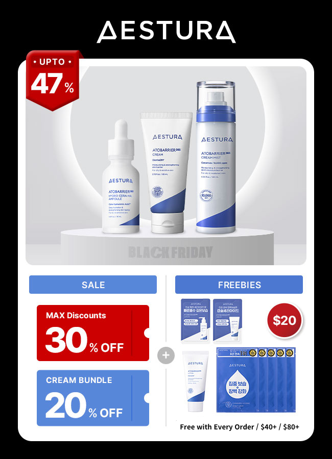 [$28のお得なギフト]エストラ アトバリア365 クリーム 80ml*3個 (セラミド配合 スキンバリア/保湿/うるおい/敏感肌用)