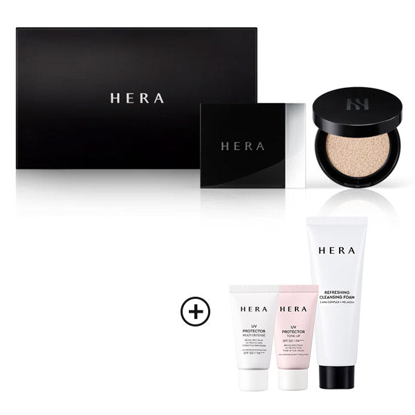 [Amore Mall Limited] HERA Airy Powder Primer+Black Cushion Mini 21N1 5g Special Set