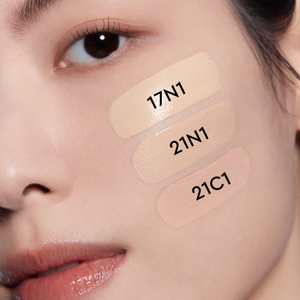 HERA Black Cushion Foundation Puff*2(Compatible with Skin Glow Cushion Foundation)