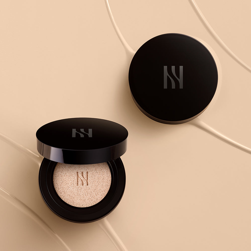 HERA Black Cushion Foundation Puff*2(Compatible with Skin Glow Cushion Foundation)