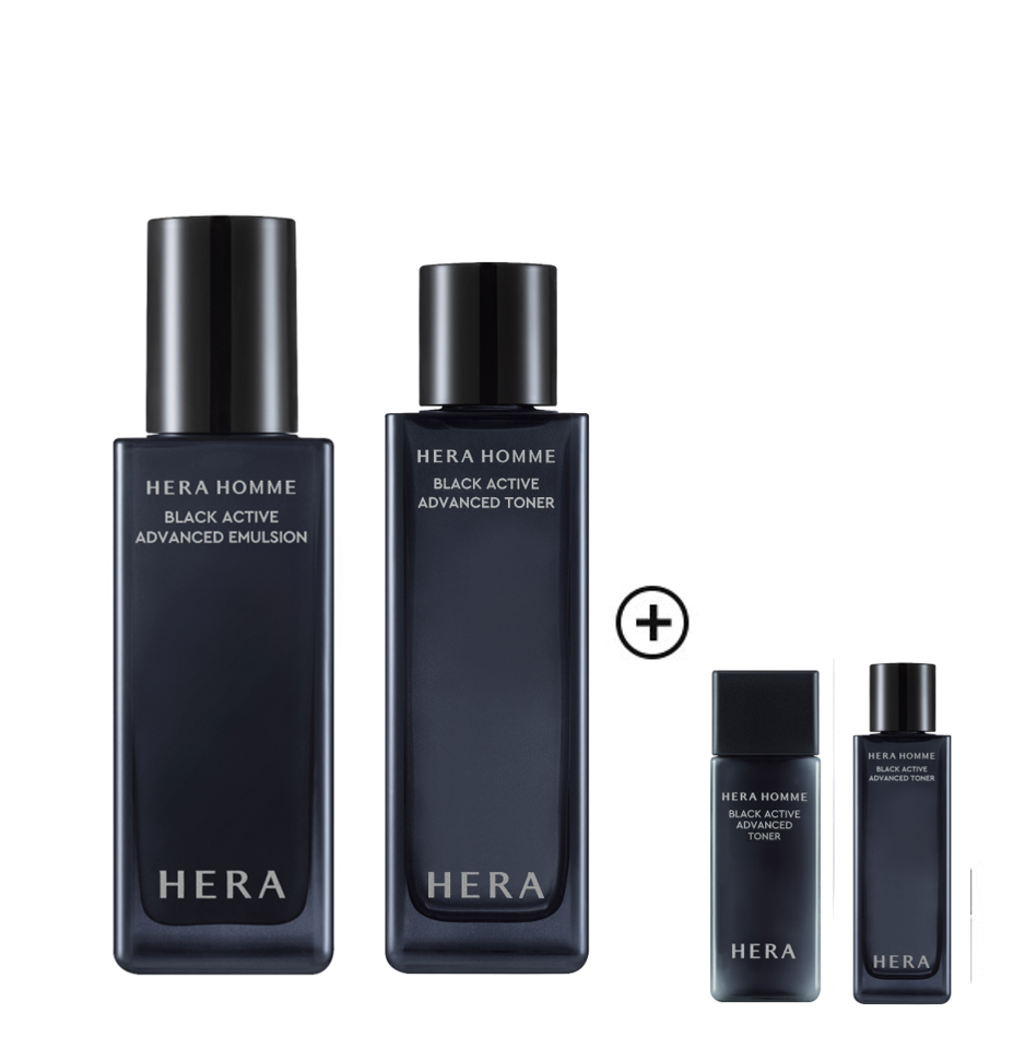 HERA Homme Black Active Special Set (Toner&Emulsion)