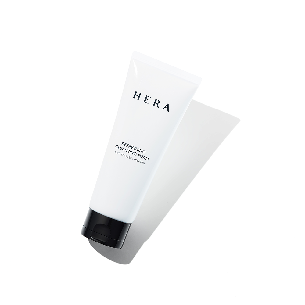 [SAVE $30 CLEANSING BUNDLE SET] HERA Refreshing Cleansing Foam 160g*2+extra cleansing foam 50g*2+Uv Protector tone-up 15ml