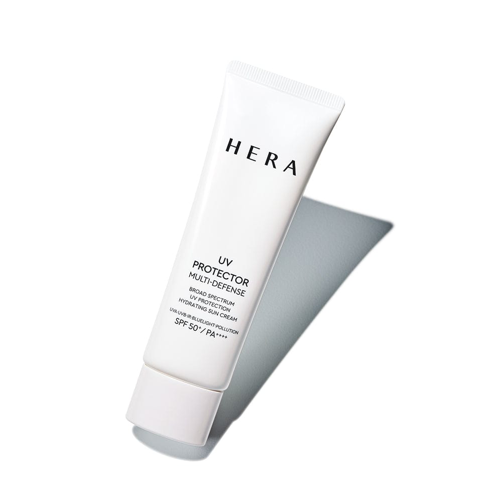 [SAVE $50 SUN-CARE BUNDLE SET] HERA Uv Protector Multi-Defense 50ml*2+Uv Protector Tone-Up 45ml(15ml*3)+Uv Protector trial kit(tone-up 15ml+leports 15ml+cleansing foam 50g)