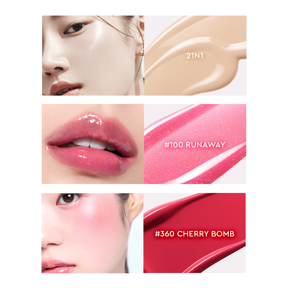 [Launching Feb 27 at 9 AM KST]HERAxMARKGONG On-The-Go Look Kit  #Radiant Glass Look