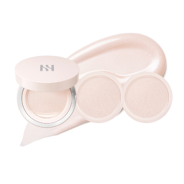 [Deluxe Cushion Set]HERA Reflection Skin Glow Cushion Foundation 15gx3 (Cushion+Refill*2+puff*2+Uv Protector Tone-Up Peach 15ml*2)