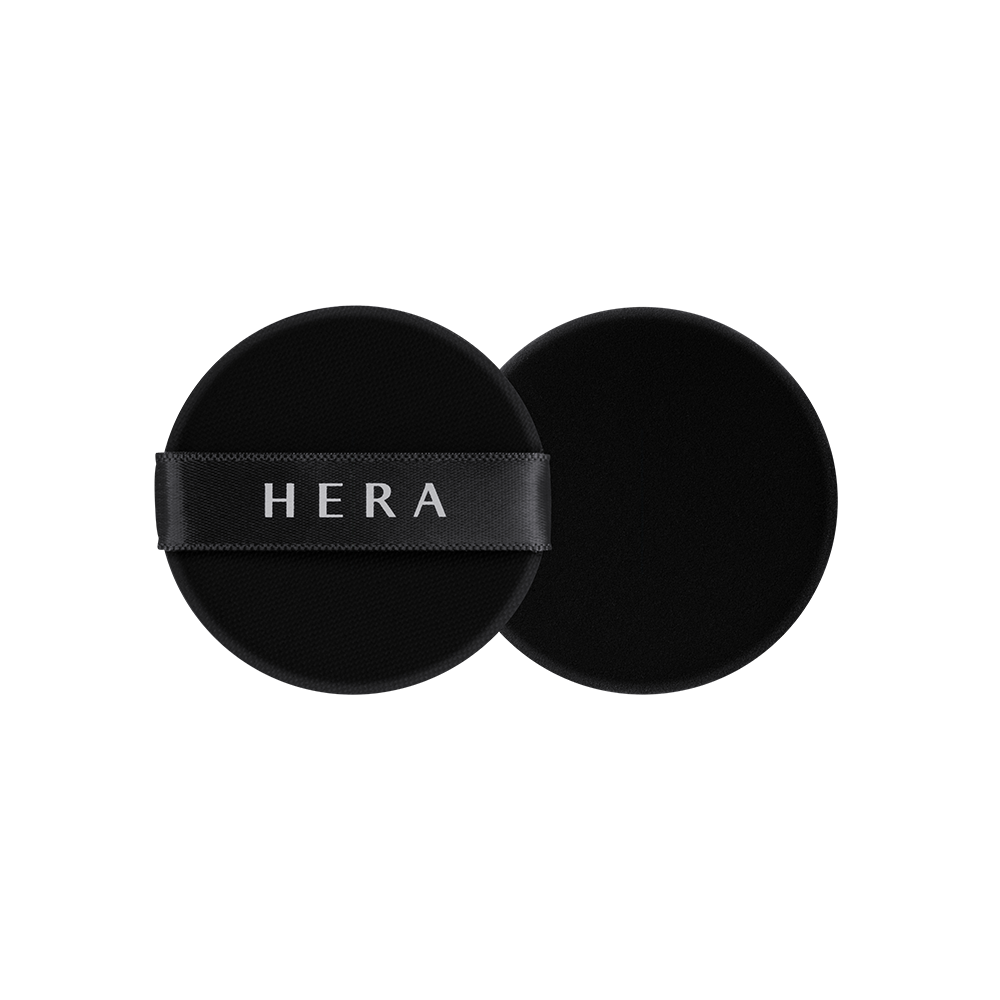 HERA Black Cushion Foundation Puff*2(Compatible with Skin Glow Cushion Foundation)