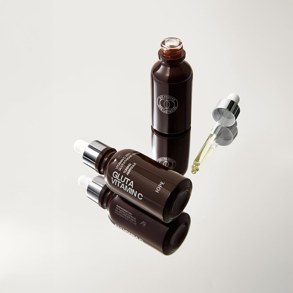 [EXCLUSIVE] IOPE Gluta Vitamin C Ampoule 23g Value Pack Set (4minis included worth 41.4USD)