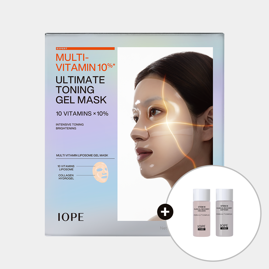 IOPE マルチビタミン 10% アルティメット トーニング ジェル マスク