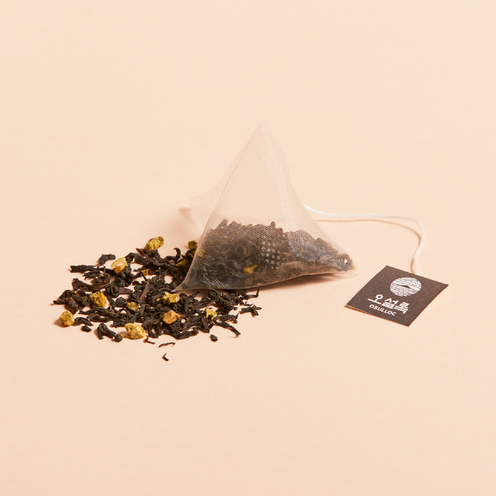 OSULLOC Tangerine Blossom Tea AF08 (Refreshing Tangerine Flavor), Premium  Blended Tea from Jeju, Tea Bag Series 20 count, 1.06 oz, 30g