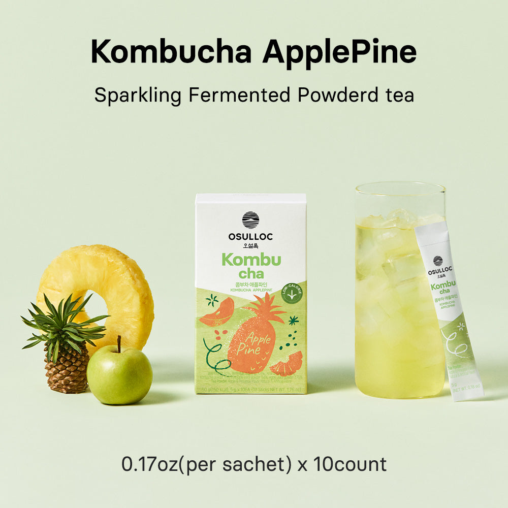 オスロック コンブチャ アップルパイン (10本)