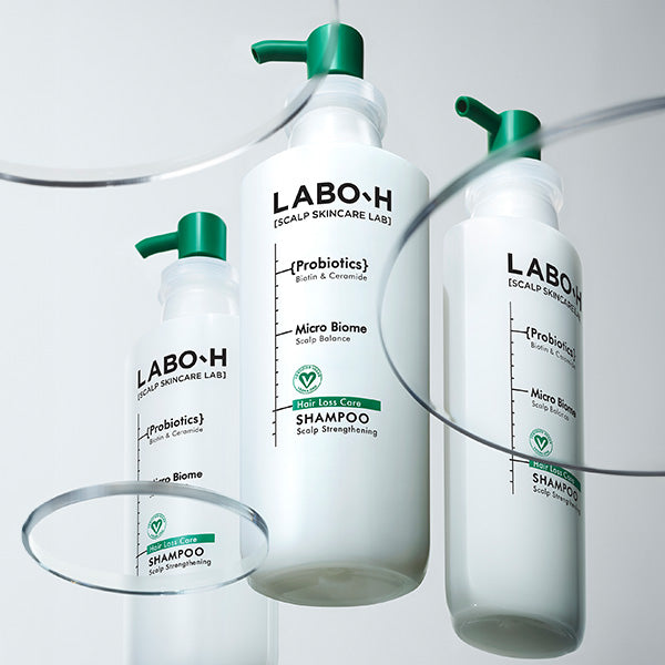 LABO-H 頭皮強化クリニックシャンプー 抜け毛ケア 400ML 