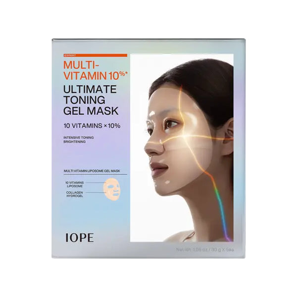 IOPE Mutli-Vitamin 10%  Ultimate Toning Gel Mask