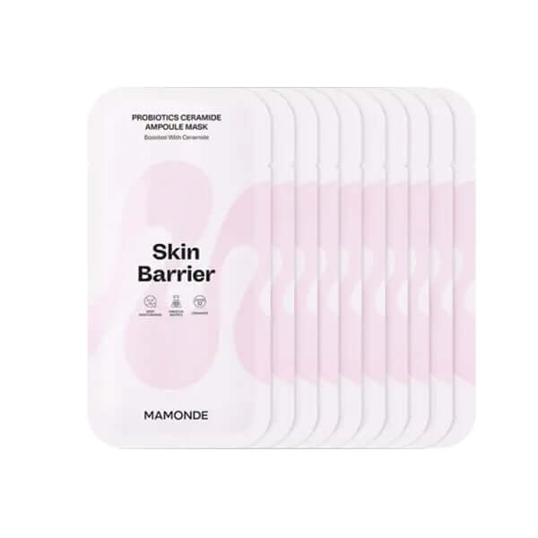 [10ea SET] Mamonde Probiotics Ceramide Ampoule Mask 23 ml