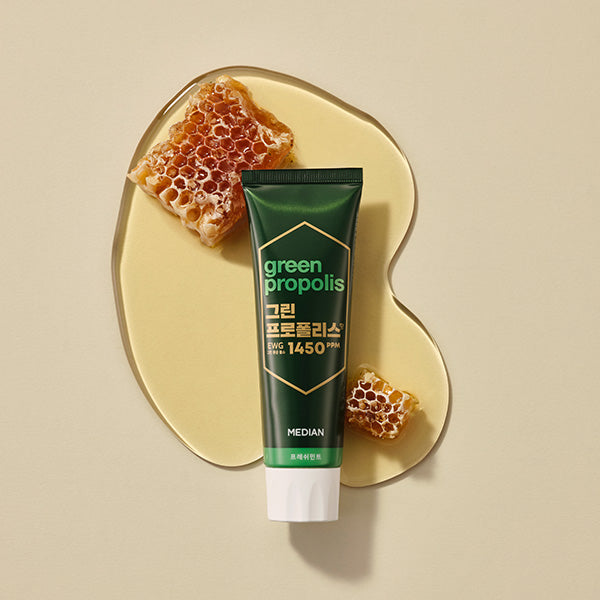 Median Green-Propolis Toothpaste Fresh Mint 100g*3