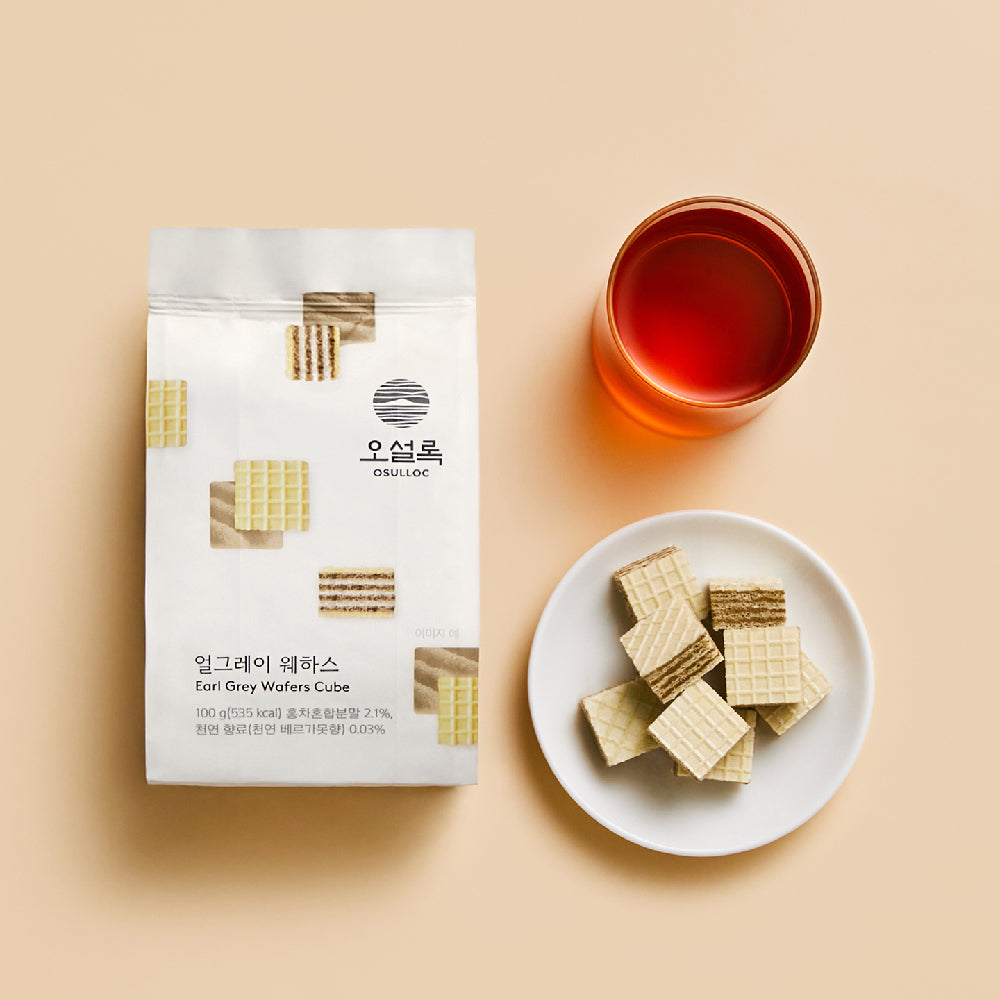 OSULLOC Earl Grey Wafers Cube