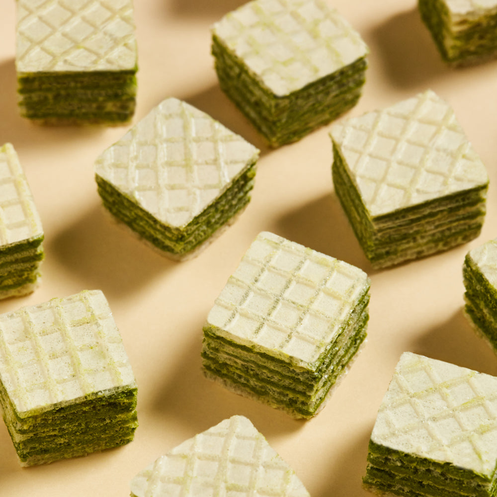 OSULLOC Green Tea Wafers Cube