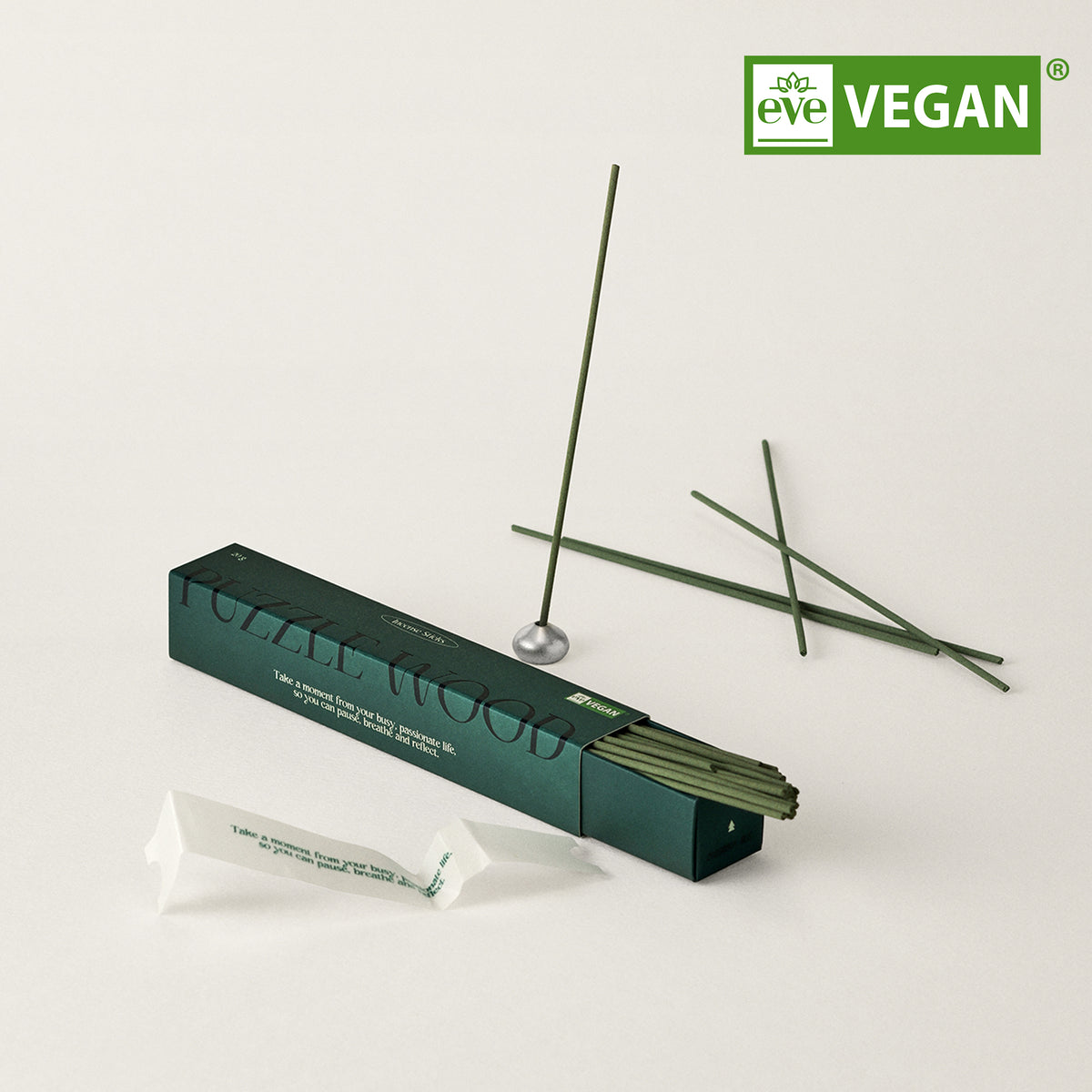 PUZZLE WOOD Vegan Incense Sticks 20g