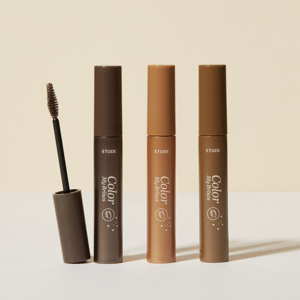 [SET] ETUDE Color My Brows 04 Natural Brown (9G+4.5G)