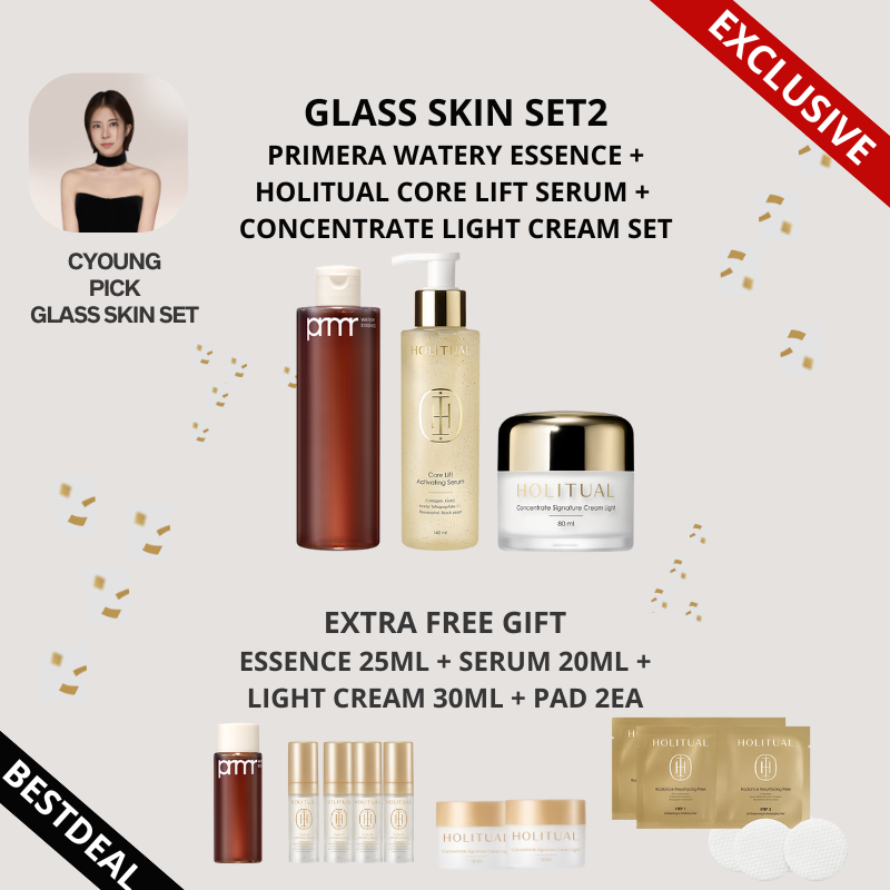 [Combo skin]Glass Skin Set2