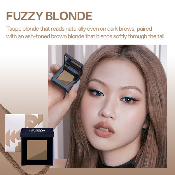 TWO SLASH FOUR Fade Brow Powder Duo Sandy Blonde