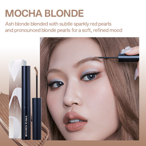 TWO SLASH FOUR Shining Brow Color Cara Honey Blonde