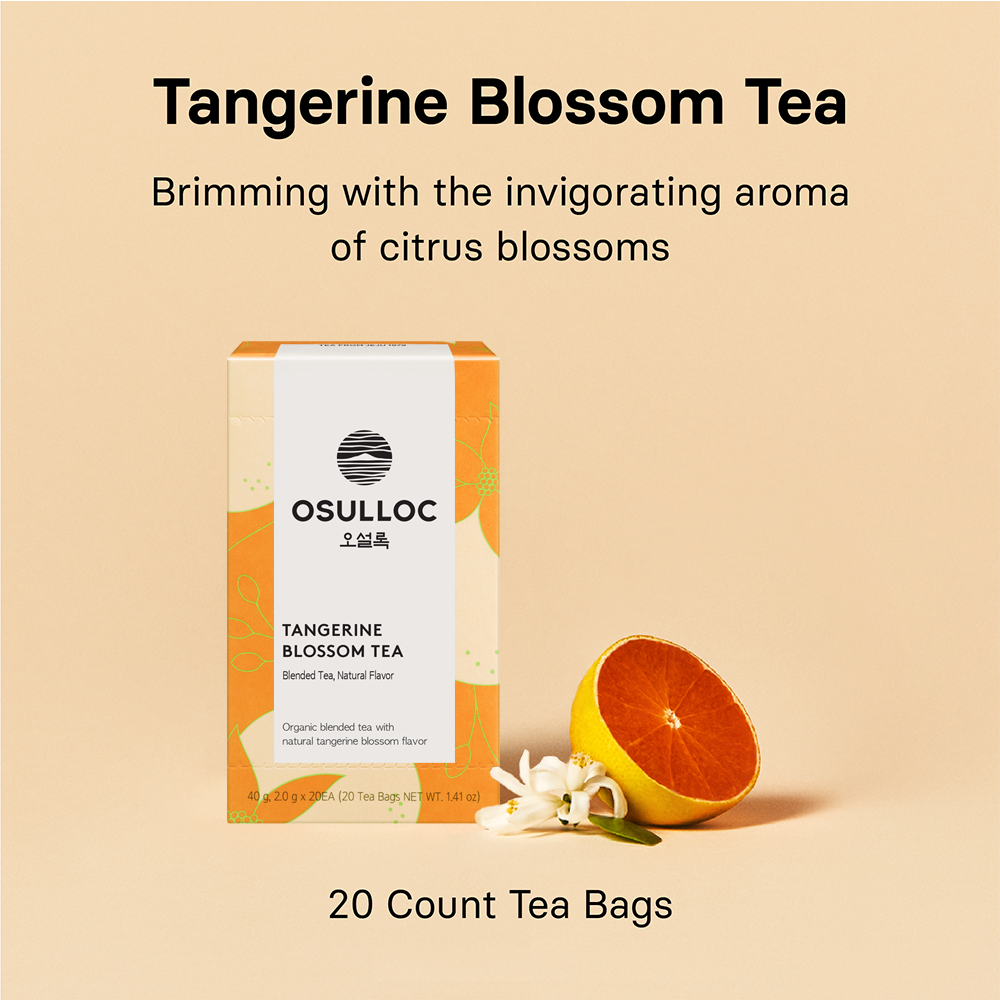 OSULLOC Tangerine Blossom Tea (20 count)