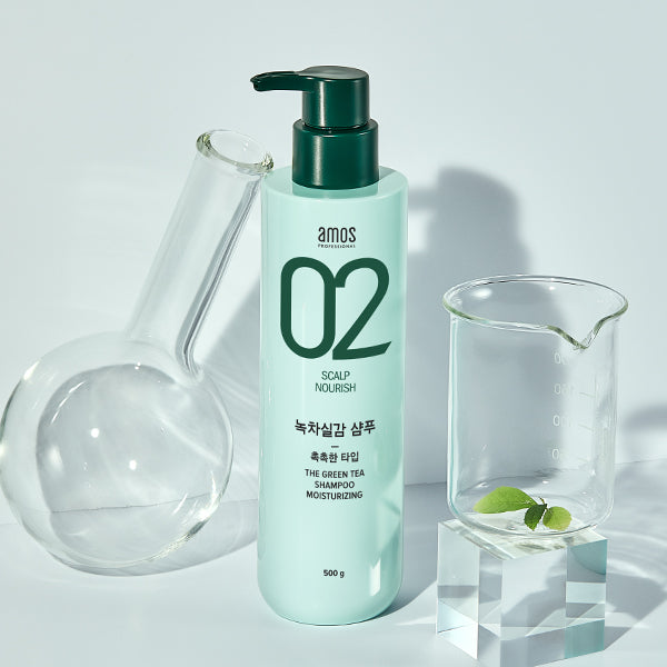 AMOS The Green Tea Shampoo Moisturizing 500 g