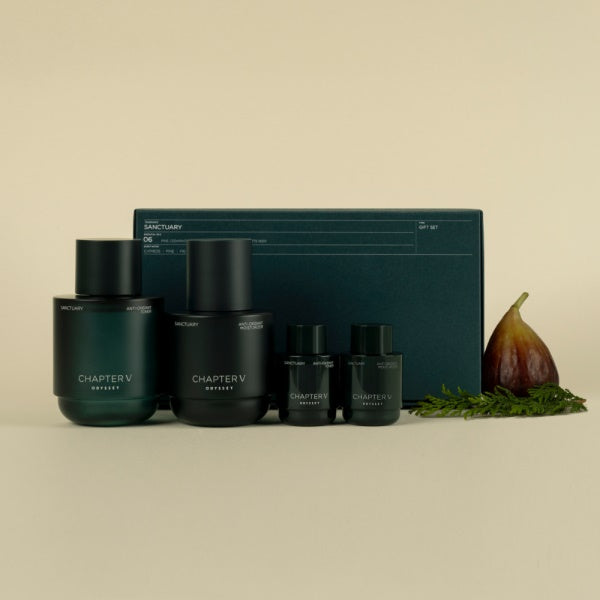 ODYSSEY Chapter V Anti-Oxidant Sanctuary Gift Set(Product : Anti-Oxidant Toner 140ml+Anti-Oxidant Moisturizer 110ml  / Free Sample : Anti-Oxidant Toner 30ml+Anti-Oxidant Moisturizer 30ml)