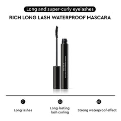 RICH LONG LASH WATERPROOF MASCARA - LASH BLACK