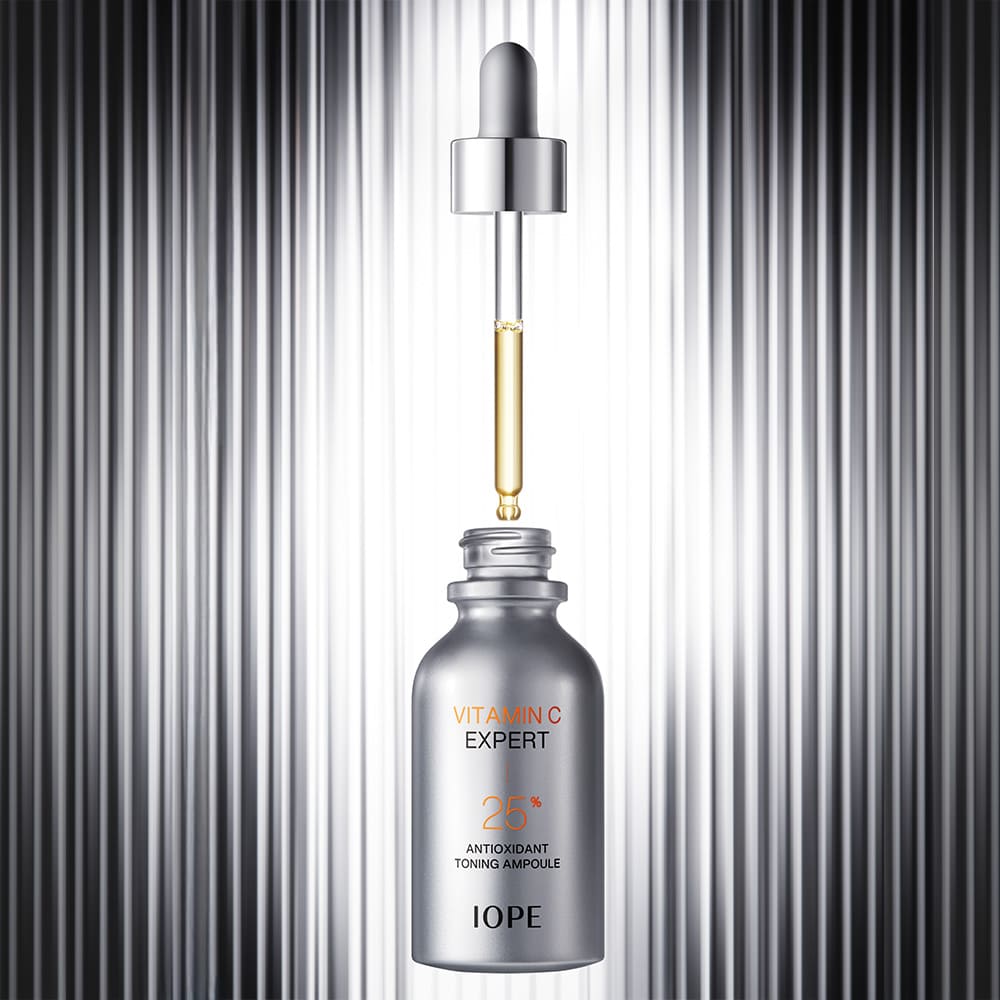 [High-Performance Vitamin] IOPE Vitamin C Expert 25% Antioxidant Toning Ampoule, 40% Mask Concentrate 15g