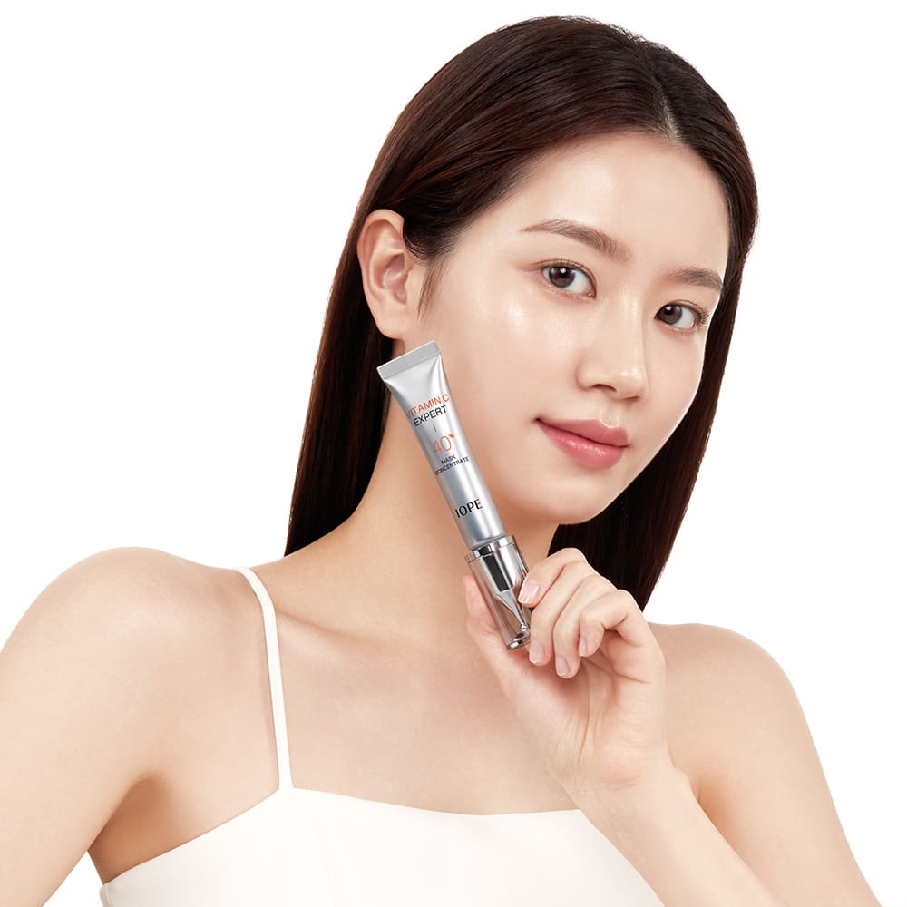[High-Performance Vitamin] IOPE Vitamin C Expert 25% Antioxidant Toning Ampoule, 40% Mask Concentrate 15g