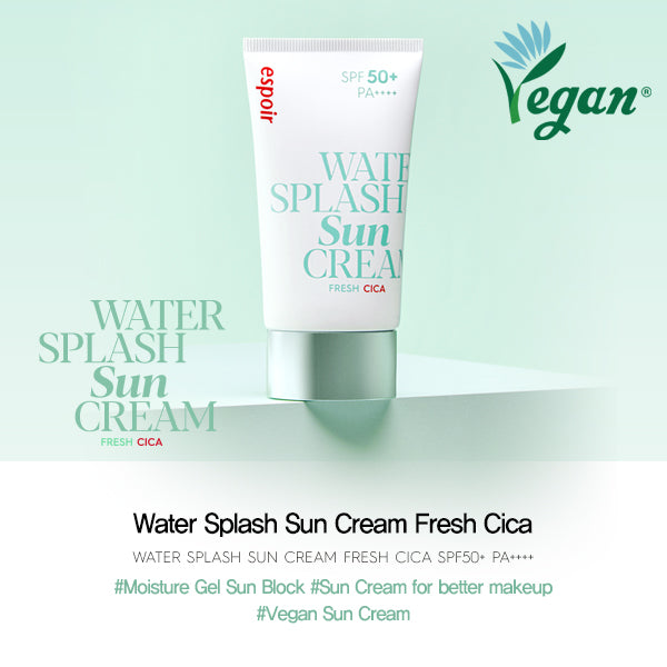 Espoir Water Splash Sun Cream Fresh CICA  60ml
