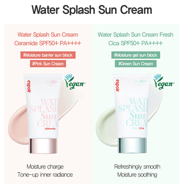 Espoir Water Splash Sun Cream Fresh CICA  60ml