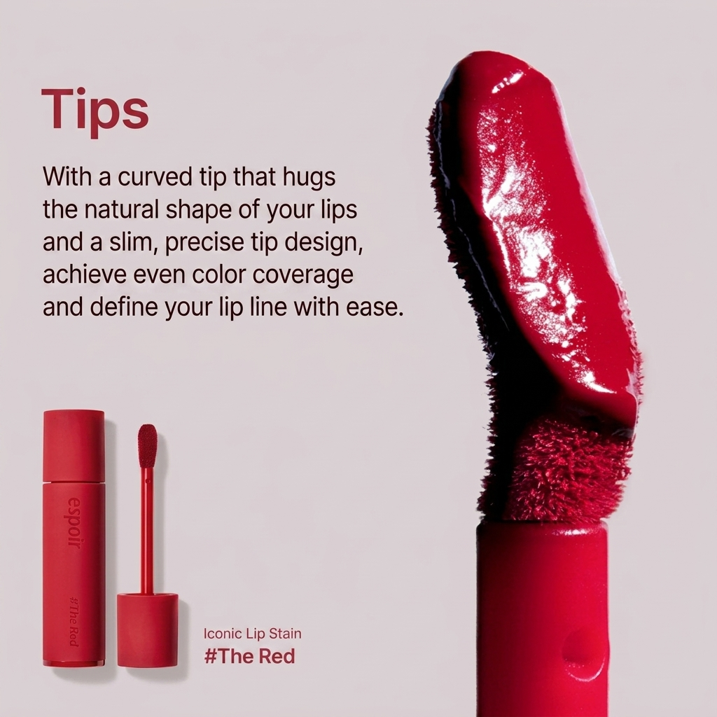 ESPOIR Iconic Lip Stain The Red