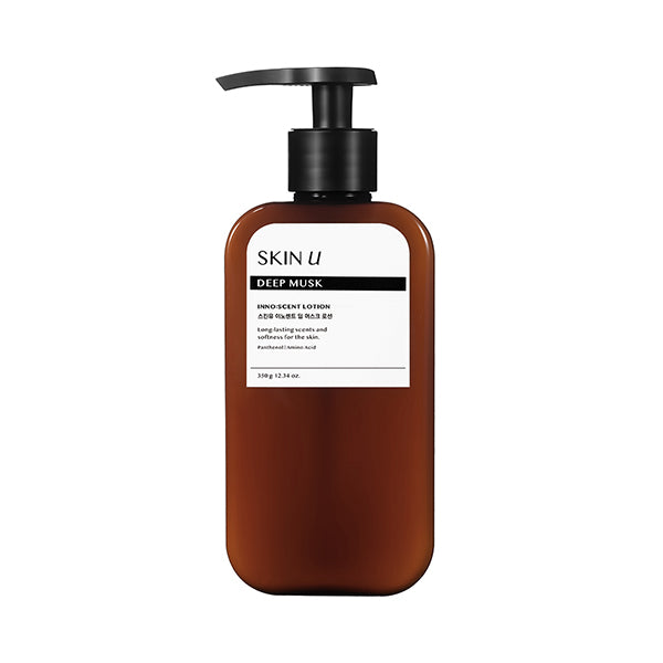 [Vitamin Body Glow] SKIN U INNO:SCENT Deep Musk Shower-gel 500g, Lotion 350g