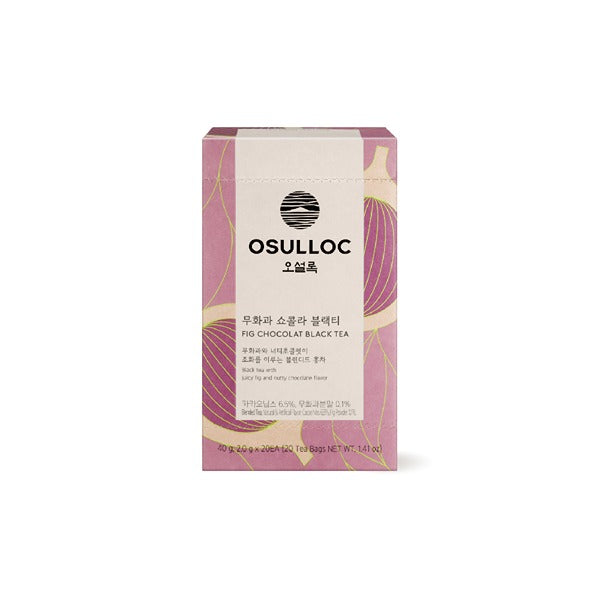 OSULLOC Fig Chocolat Black Tea (20 count)